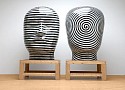 Jun Kaneko, Heads 02-12-01
2011, Ceramic