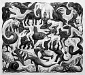 MC Escher, Plane Filling II (B. 422)
Signed, Edition 6/56
1957, Lithograph