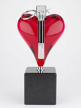 Work: Mauro Perucchetti Power of Love Red Maquette