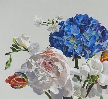 Work: Big Blue Hydrangea