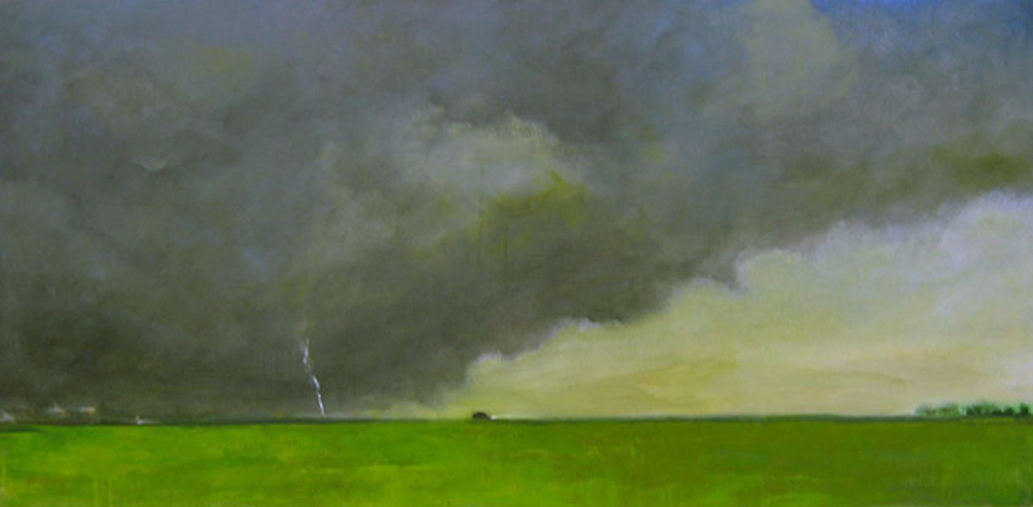 John Hardy, Storm, 2008
Oil on Linen, 24 x 48 inches
HARD0019