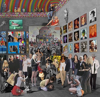 Work: Lluis Barba Travelers in Time: Studio of painter Pierre Subleyras