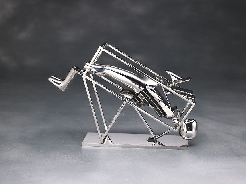 Ernest Trova, Figure in Sloped Box, 1985
stainless steel, 8 x 11.5 x 2.75 in. AP 2/2
8 x 11.5 x 2.75 in. AP 2/2
TROV0195