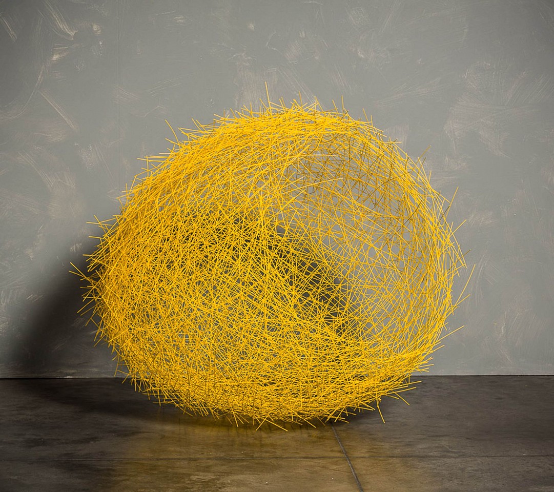 Ricardo Cardenas, Yellow Nest, 2014
stainless steel, 40 x 36 x 30 in.
CARD0000