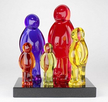 Work: Mauro Perucchetti Jelly Baby Family table top, ed. 20/99