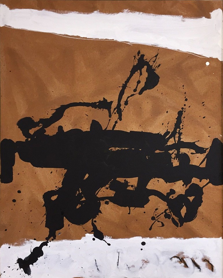 Robert Motherwell, Untitled (For Jules Verne), 1978
acrylic, charcoal and china marker on canvas, 48 x 36 in.
Cat No. P957
MOTH0010