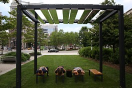 Anne Lilly News: Anne Lilly Installation at The Rose Kennedy Greenway, August 24, 2018