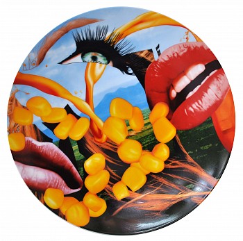 Jeff Koons - Lips PlateEdition of 2500