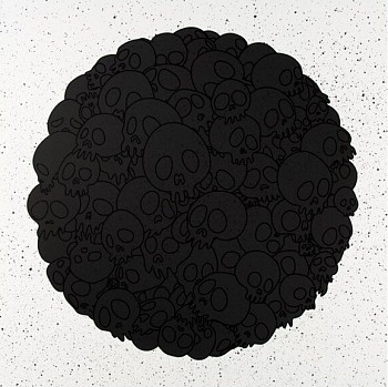 Takashi Murakami -&nbsp;Takashi Murakami for BLM: Black Skulls Circle