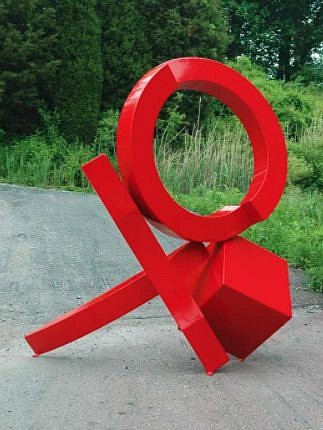 Rob Lorenson, Z Custom - Red Tumble
Painted aluminum or stainless steel, contact to discuss custom sizes
LORE00139