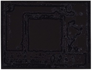 Peter Halley - Z Black on Black; edition of 50