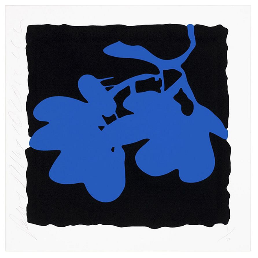 Donald Sultan, Z May 10, 2012, Blue; edition of 50, 2012
Silkscreen with enamel inks and flocking on 2-ply museum board, 24 x 24 in.
SULT00070