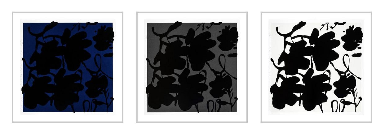 Donald Sultan, Z Portfolio - Lantern Flowers, Oct 4, 2017, edition of 30, 2017
Silkscreen with enamel inks and flocking on 4-ply museum board
SULT00091