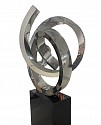 Gino Miles, ZZ Crisscross
2021, stainless steel