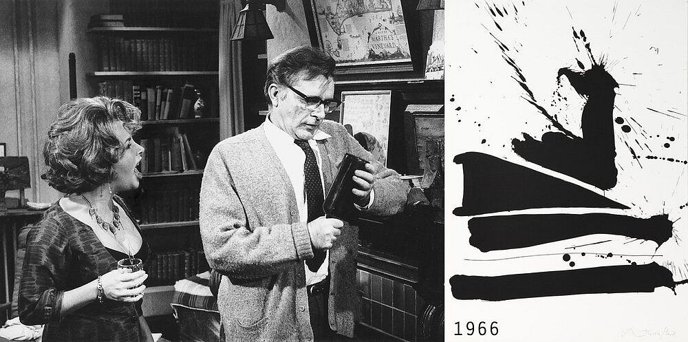 Bonnie Lautenberg, 1966 Who's Afraid of Virginia Woolf / Robert Motherwell Automatism B, 2020
Archival pigment print, 30 x 54 1/4 in.
LAUT00003