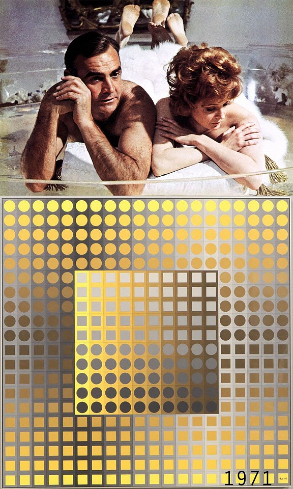 Bonnie Lautenberg, Z 1971 Diamonds are Forever / Victor Vasarely, Planetary Folklore Participations #2; edition of 6, 2020
Archival pigment print, 56 x 36 in.
LAUT00009