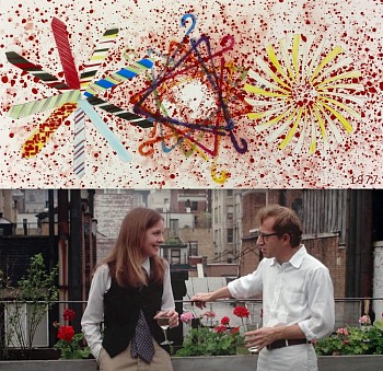 Bonnie Lautenberg - Z 1977 Annie Hall / James Rosenquist, More Points on a Bachelor's Tie; edition of 6