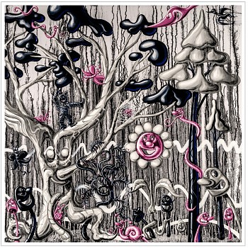 Kenny Scharf -&nbsp;Furungle (Black); edition III/V