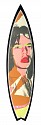 Tim Bessell, Mick Jagger (Brown) Edition 4/12
Surfboard