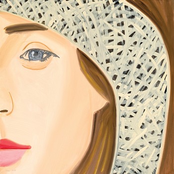 Alex Katz - Straw Hat 1; edition 140/150