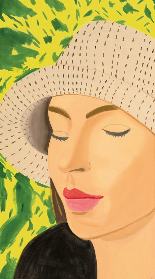 Alex Katz, Straw Hat 3; edition 68/100**, 2022
Archival pigment ink on Innova Etching Cotton Rag 315 gsm fine art paper, 75.5 x 42 inches (paper) / 82.25 x 48.75 inches (framed) [+ $3,200 frame]
KATZ00108