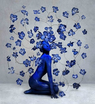 Isabelle van Zeijl - Z Deep Blue; edition of 8 + 2 AP