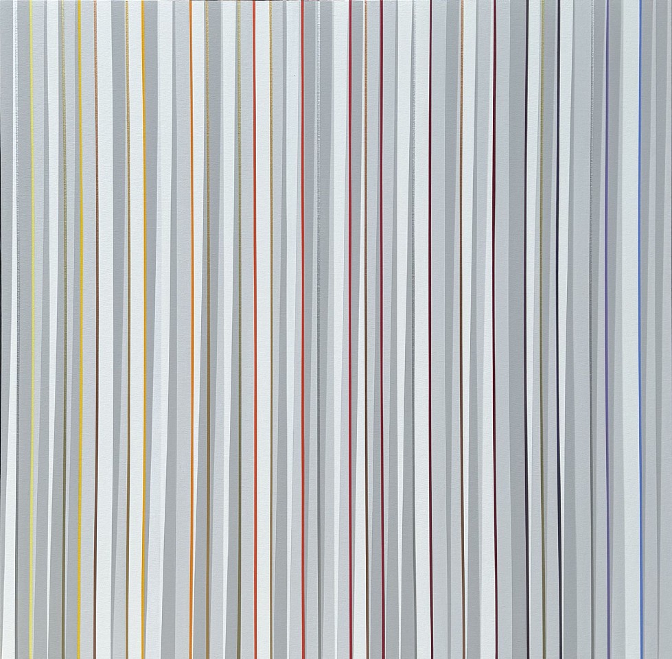 Gabriele Evertz, Chromatics White, 2016
Acrylic on Canvas mounted to wood panel, 42 x 42 in.
EVER00010