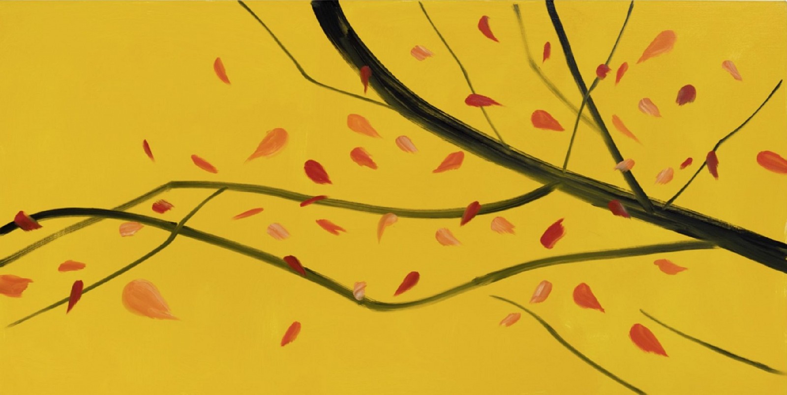 Alex Katz, Z Autumn 2 edition of 75, 2023
Silkscreen in colors on Saunders 425 gsm paper, 40 x 80 in.
KATZ00141