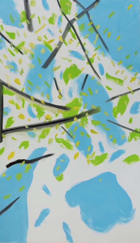 Alex Katz, Z Spring 2, edition of 40, 2024
Silkscreen in colors on Saunders 425 gsm paper, 72 x 42 1/2 in.
KATZ00147