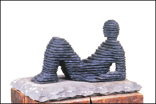 Boaz Vaadia, Hanan #17; edition, 1987
Bronze and Bluestone, 7 1/2 x 13 x 7 1/2 in.
VAAD00243