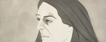 Alex Katz - Large Head of Ada; edition 34/44