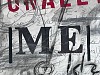 Detail of Gabriel Delgado's I Love You Unconditionally, Red - Mixed media on Strathmore paper. This section showcases Delgadoâ€™s dynamic interplay between bold typography and chaotic, hand-drawn elements. The word â€œMEâ€ stands out, emphasizing the personal,