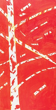 Alex Katz -&nbsp;Z Red Tree, edition of 25