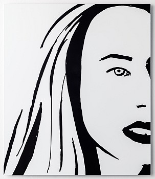Alex Katz -&nbsp;Z Porcelain Beauty 3, edition of 25