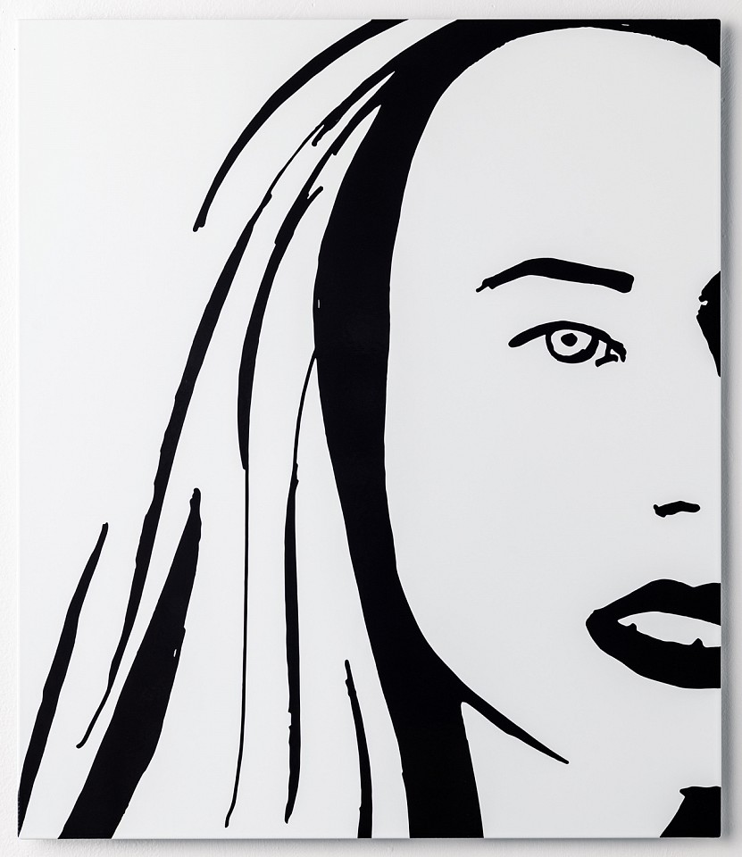 Alex Katz, Z Porcelain Beauty 3, edition of 25, 2022
Porcelain enamel mounted on aluminum, 24 x 20 3/4 in.
KATZ00171