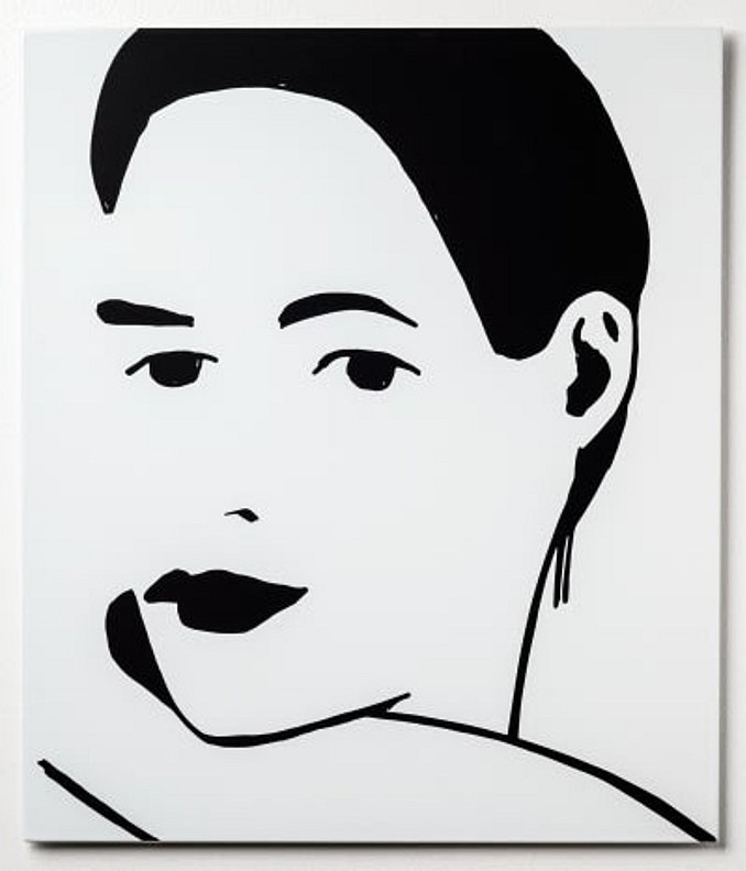 Alex Katz, Porcelain Beauty 1, edition of 25, 2021
Porcelain enamel mounted on aluminum, 24 x 20 3/4 in.
KATZ00177