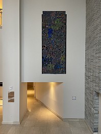 Press: Patrick Tagoe Turkson tapestry at Beachclub, December 26, 2024