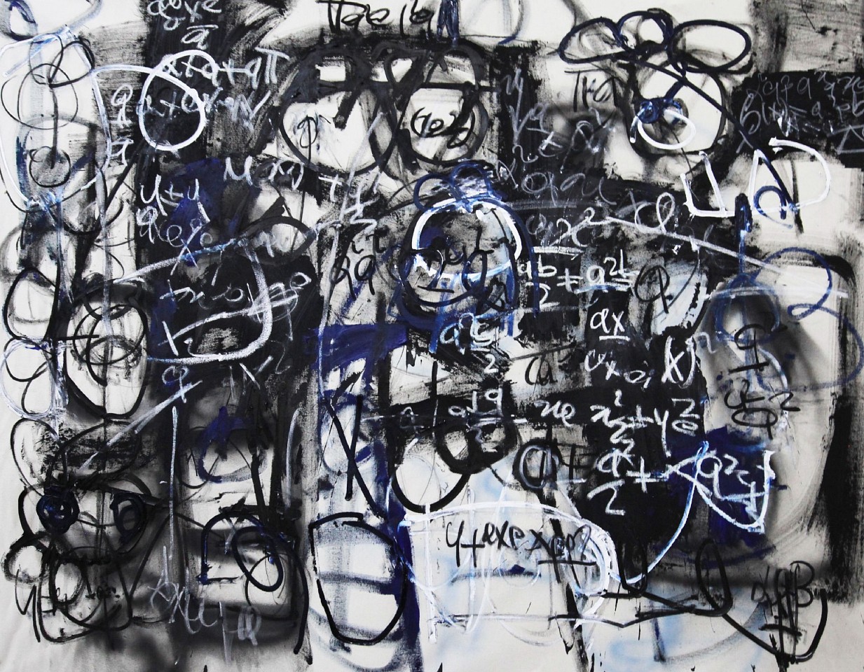 Taher Jaoui, The Sound Beneath the Ice, 2025
Mixed media on canvas, 49 x 67 in.
JAO00027