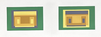 Josef Albers -&nbsp;Variant: Portfolio 2  Folder 29; from Formulation Articulation; edition 238/1000