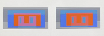 Work: Josef Albers Variant: Portfolio 1  Folder 17; from Formulation Articulation; edition 238/100