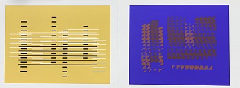 Josef Albers -&nbsp;Skyscrapers: Portfolio 2  Folder 15; from Formulation Articulation; edition 238/1000