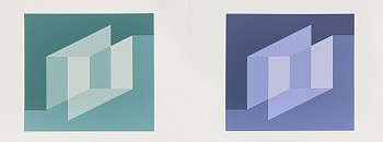 Josef Albers -&nbsp;Perceptual Ambiguity: Portfolio 2  Folder 25; from Formulation Articulation; edition 238/1000