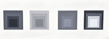 Josef Albers -&nbsp;Homage to the Square: Portfolio 1  Folder 23; from Formulation Articulation; edition 238/1000
