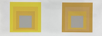 Josef Albers -&nbsp;Homage to the Square: Portfolio 1  Folder 20; from Formulation Articulation; edition 238/1000