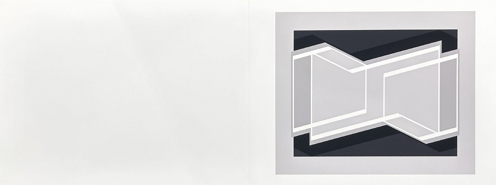Josef Albers, Biconjugate: Portfolio 1  Folder 29; from Formulation Articulation; edition 238/1000, 1972
screenprint on Mohawk Superfine Bristol paper, 15 x 40 in.
00030