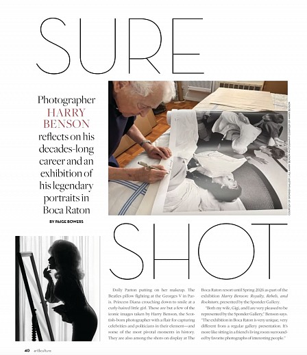 News: Art & Culture Magazine | Harry Benson: Sure Shot, October 1, 2025