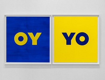 Deborah Kass - OY/YO; (portfolio of 2) edition of 40