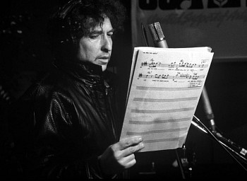 Harry Benson -&nbsp;Z Bob Dylan, USA for Africa, LA