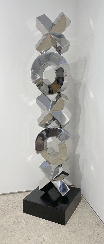 Rob Lorenson, XOXOX, 2025
stainless steel, 72 x 17 x 13 inches on 6 inch base
LORE00158