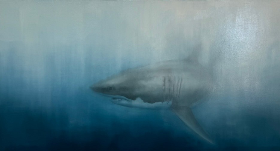 Natalie Arnoldi, Carcharodon, 2025
Oil on Canvas, 49 x 54 in.
ARNN00001